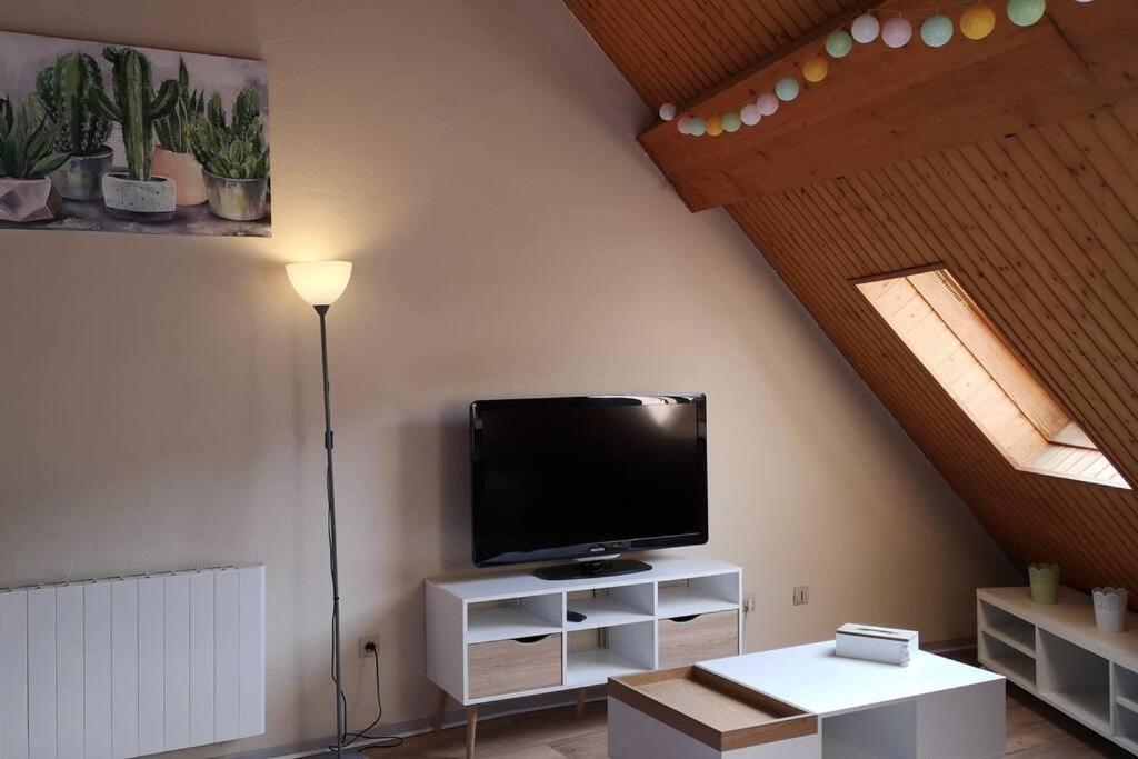 Duplex au centre ville, dans cour intérieure calme Dole Exterior foto